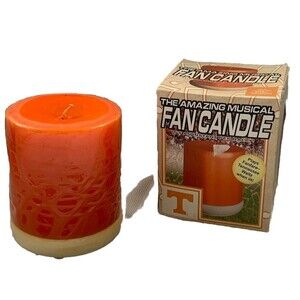 The Amazing Musical Fan Candle Tennessee Volunteers College Football NOS Works